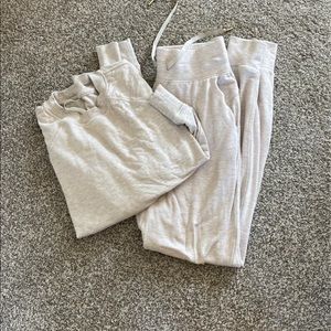 Lululemon warm down jogger SET